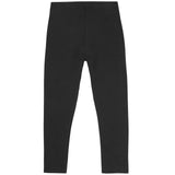 M&S Girls Cotton With Stretch Plain Leggings Black Girls' Leggings 3-4 Years