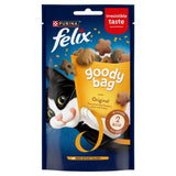 M&S Felix Goody Bag Original Chicken Liver & Turkey Cat Treats 60g- Buy online at McGrocer