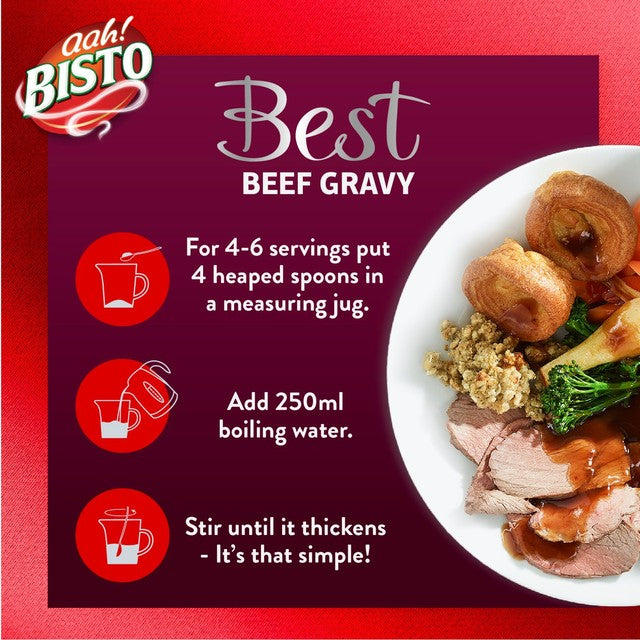 Bisto Best beef gravy granules 390g - British product
