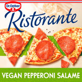 M&S Dr. Oetker Ristorante Vegan Pepperoni Salami Pizza 295g- Buy online at McGrocer