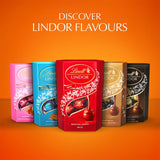 Lindt Lindor blood orange milk chocolate truffles 200g, UK version