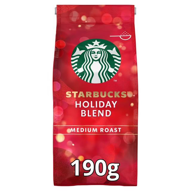 Starbucks Medium Holiday Blend Ground 1