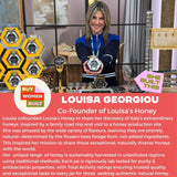 Louisa's Honey cherry honey 400g, UK version