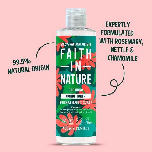 Faith In Nature Aloe Vera Conditioner 400ml - British product