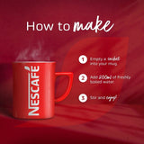 Nescafe Original 3in1 instant coffee sachets 20pk, imported from the UK