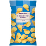 Ocado Cheese & Onion Crisps Multipack