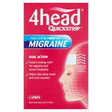 M&S Dendron 4 Head QuickStrip Migraine Cooling Gel Strip 4 Pack- Buy online at McGrocer