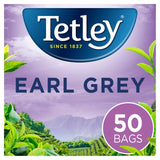 Tetley Earl Grey black tea 50 tea bags (British brand)