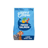 Edgard & Cooper dry dog food with fresh Norwegian salmon 12kg - British product