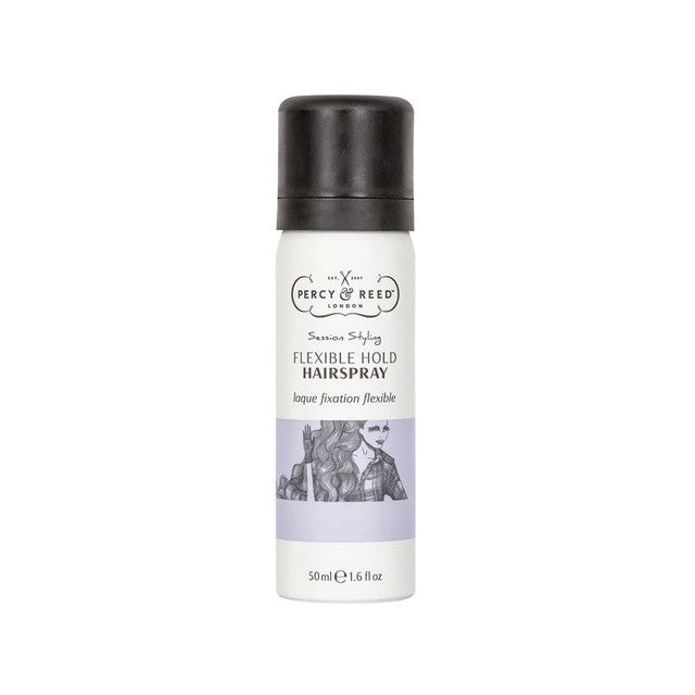 Percy & Reed Session Styling Flexible Hold Hairspray 50ml, imported from the UK