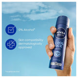 Nivea Men Cool Kick Anti-perspirant Spray 150ml, imported from the UK