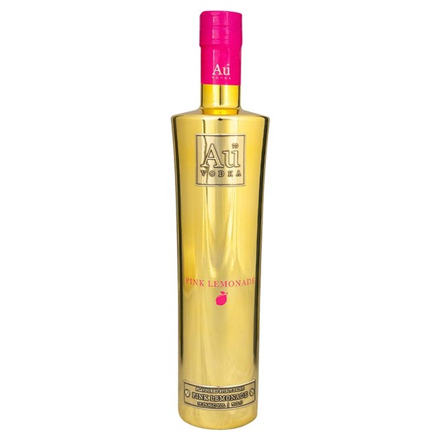 Au Vodka Pink Lemonade flavoured spirit drink 70cl - British product