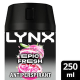 M&S Lynx Epic Fresh Grapefruit & Tropical Pineapple Anti-Perspirant Deodorant Spray 250ml- Buy online at McGrocer