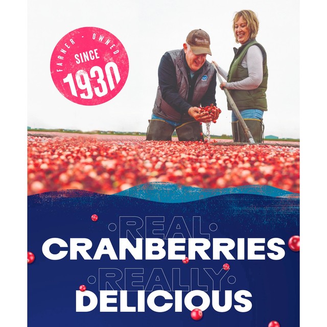 Ocean Spray pink cranberry juice drink 1L, imported from the UK
