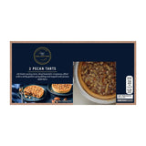 M&S 2 Pecan Tarts all-butter pastry 128g, imported from the UK