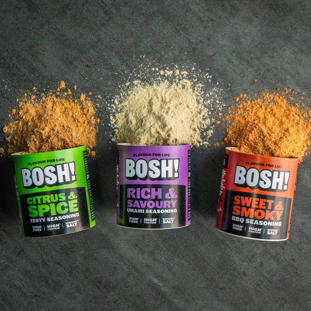 BOSH! BBQ seasoning high protein 120g (British brand)