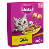 M&S Whiskas 1+ Adult Dry Cat Food with Lamb 825g- Buy online at McGrocer