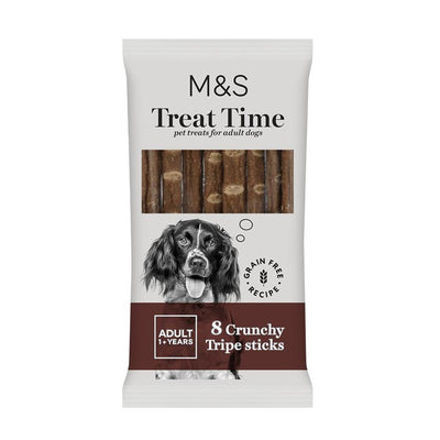 M&S M&S Tripe Dog Stick Treats Crunchy Dog Treats 48g- Buy online at McGrocer