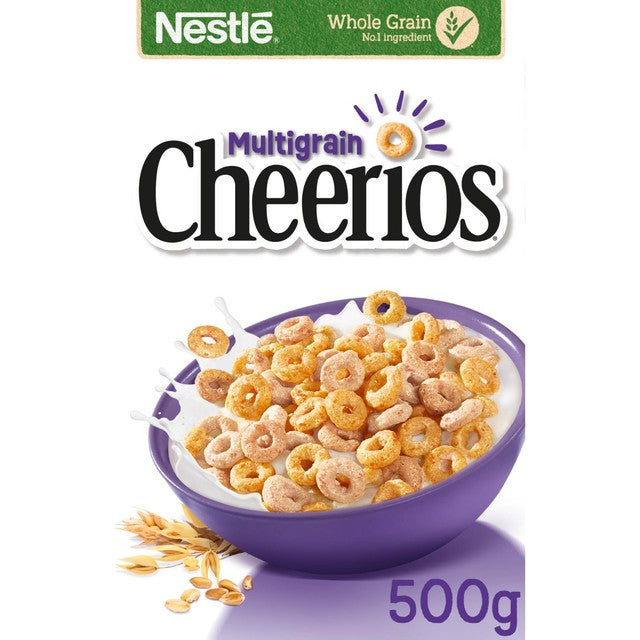 Nestle Cheerios multigrain breakfast cereal 500g - British product