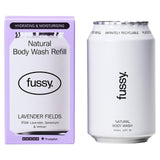 M&S Fussy Natural Body Wash Refill Lavender Fields 320ml- Buy online at McGrocer