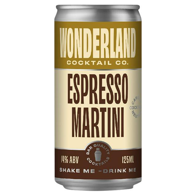 Wonderland Cocktail Co Espresso Martini 125ml