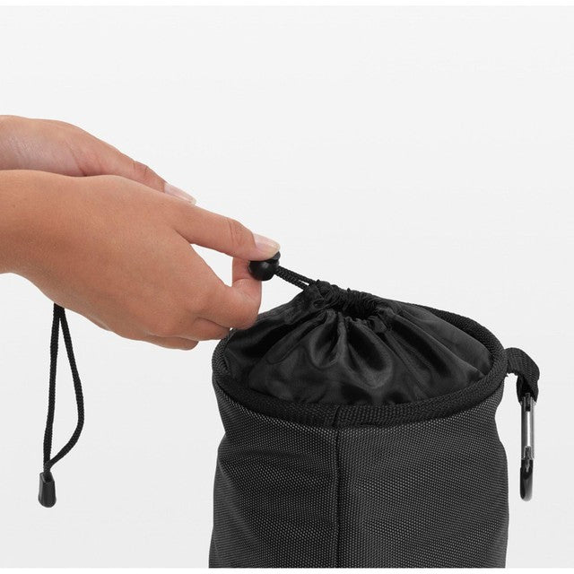 Brabantia black premium peg bag - British product