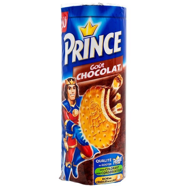 Lu Prince chocolate biscuits 300g, imported from the UK