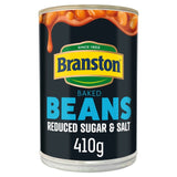 M&S Branston Baked Beans Reduced Sugar & Salt 410g- Buy online at McGrocer