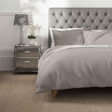 M&S lyocell rich duvet cover single size dark grey (British brand)