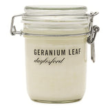 Daylesford Geranium Leaf large scented candle 180g - British product