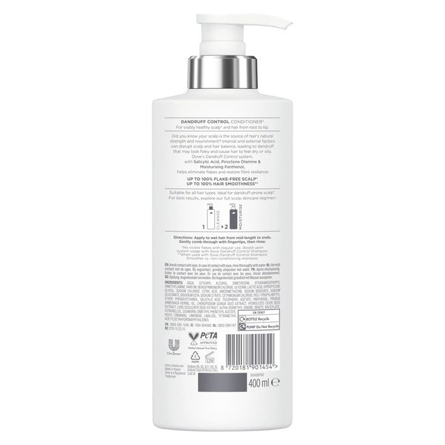 Dove dandruff control conditioner - British product