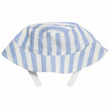M&S blue striped romper and sunhat set 2-3 years, imported from the UK