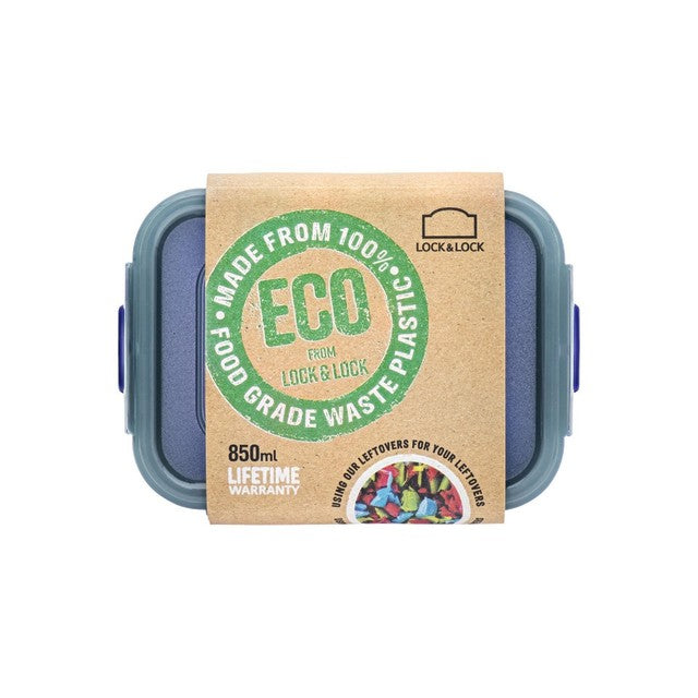 LocknLock Eco Rectangular food storage container 850ml, UK version