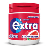 M&S Wrigley's Extra Strawberry Flavour Sugarfree Chewing Gum Bottle 64g- Buy online at McGrocer