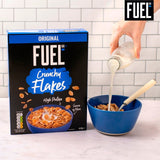 FUEL10K Original Crunchy Flakes high protein breakfast cereal 440g - British product