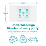 Potette Plus fragranced disposable potty liners, imported from the UK
