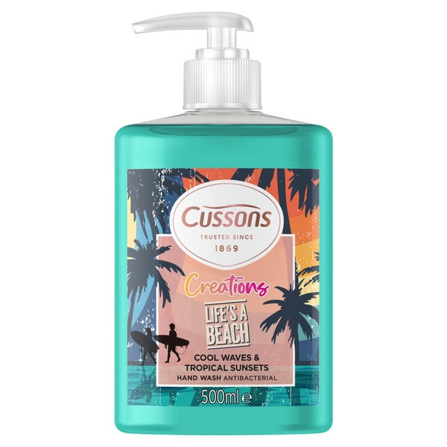 Cussons Creations Life's A Beach antibacterial handwash, UK version