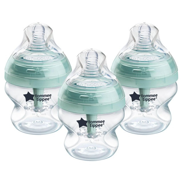Tommee Tippee Anti-Colic Baby Bottles Slow Flow 3 x 150ml (British brand)