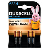 M&S Duracell Optimum AAA Alkaline Batteries- Buy online at McGrocer