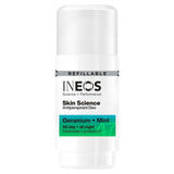 INEOS antiperspirant deodorant roll-on Geranium & Mint 50ml, UK version