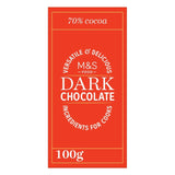 M&S M&S 70% Dark Chocolate Bar 100g- Buy online at McGrocer