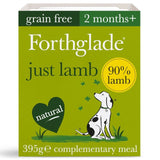 M&S Forthglade Complementary Grain-Free Wet Dog Food Just 90% Lamb 395g- Buy online at McGrocer