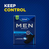 TENA Men Black Protective Shields Extra Light Absorbency 14 Pack (British brand)