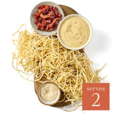 M&S Pasta Evangelists Carbonara Spaghetti Dinner for 2 Kit 565g- Buy online at McGrocer