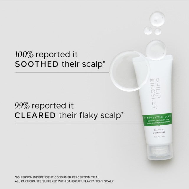 Philip Kingsley Flaky Itchy Scalp Shampoo 75ml, imported from the UK