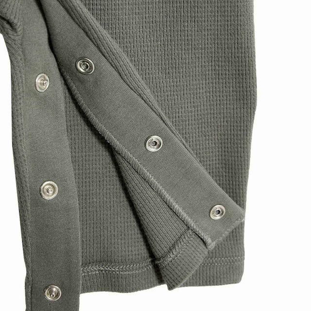 M&S waffle jersey dungaree set in khaki for 0-3 months, imported from the UK