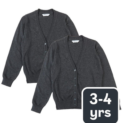 M&S Lot de 2 cardigans en coton avec StayNEW Enfant 3-4 Ans - Acheter en ligne sur McGrocer