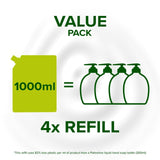 Palmolive Milk and Honey Handwash Refill 1L, imported from the UK