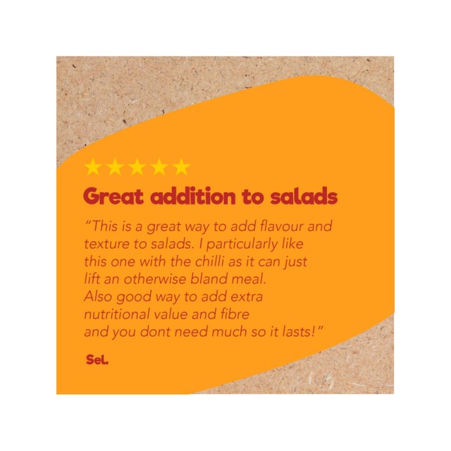 Good4U Salad Topper Garlic Chilli 125g, UK version