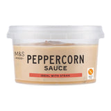 M&S peppercorn sauce 180g - British product